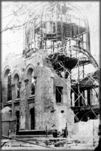 Vypálená synagoga/Ruins of Synagogue